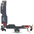 Charging Port Flex Cable With Board For iPhone 15 Plus (Genuine OEM) (Green)