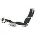 Charging Port Flex Cable With Board For iPhone 15 Plus (Genuine OEM) (Pink)