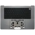 Top Case with Battery and Keyboard (ANSI US) For MacBook Pro 16" A2780 (2023) (Genuine OEM) (Space Gray)