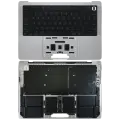 Top Case with Battery and Keyboard (ANSI US) For MacBook Pro 14" A3185 (2024) (Genuine OEM) (Silver)