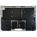 Top Case with Battery and Keyboard (ANSI US) For MacBook Pro 14" A3185 (2024) (Genuine OEM) (Silver)