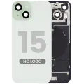Back Glass w/ MagSafe Magnet & NFC & Flashlight Flex For iPhone 15 (Aftermarket) (Green) (No Logo)