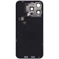 Back Glass w/ MagSafe Magnet & NFC & Flashlight Flex For IPhone 15 Pro Max (Genuine OEM) (Black Titanium)