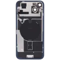 Back Glass w/ MagSafe Magnet & NFC & Flashlight Flex For iPhone 15 Plus (Service Pack) (Black)