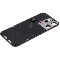 Back Glass w/ MagSafe Magnet & NFC & Flashlight Flex For IPhone 15 Pro (Service Pack) (Black Titanium)