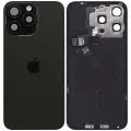 Back Glass w/ MagSafe Magnet & NFC & Flashlight Flex For iPhone 15 Pro Max (Genuine OEM) (UK / EU Version) (Black Titanium)