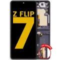 Inner OLED Assembly With Frame For Samsung Galaxy Z Flip 7 5G (US Version) (Refurbished) (Jet Black)
