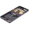 Inner OLED Assembly With Frame For Samsung Galaxy Z Flip 7 5G (US Version) (Refurbished) (Jet Black)