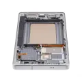 OLED Assembly With Frame For Samsung Galaxy S25 Ultra 5G (US & International) (Aftermarket Plus) (120Hz) (Titanium White Silver)