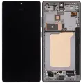 OLED Assembly With Frame For Samsung Galaxy S25 Ultra 5G (US & International) (Aftermarket Plus) (120Hz) (Titanium Jet Black)
