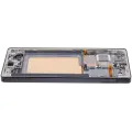 OLED Assembly With Frame For Samsung Galaxy S25 Ultra 5G (US & International) (Aftermarket Plus) (120Hz) (Titanium Jet Black)