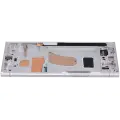 OLED Assembly With Frame For Samsung Galaxy S23 Ultra (US & International) (Aftermarket Plus) (120Hz) (Sky Blue)