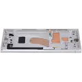 OLED Assembly With Frame For Samsung Galaxy S23 Ultra (US & International) (Aftermarket Plus) (120Hz) (Sky Blue)