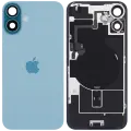 Back Glass w/ MagSafe Magnet & NFC & Flashlight Flex For iPhone 16 Plus (Genuine OEM) (US Version) (Teal)