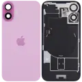 Back Glass w/ MagSafe Magnet & NFC & Flashlight Flex For iPhone 16 Plus (Service Pack) (Pink)