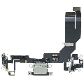 Charging Port Flex Cable For iPhone 17e (Genuine OEM) (Black)