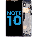 LCD Assembly With Frame (Without FingerPrint Sensor) For Samsung Galaxy Note 10 (US & International)(Aftermarket: Incell)(Test Rating: C)(Aura Black)