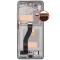 LCD Assembly With Frame (Without FingerPrint Sensor) For Samsung Galaxy S21 Ultra (US & International)(Aftermarket: Incell)(Test Rating: C)(Phantom Silver)
