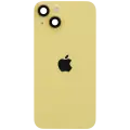 Back Glass w/ MagSafe Magnet For iPhone 14 (Used OEM Pull: Grade C) (Yellow)