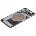 Back Glass w/ MagSafe Magnet For iPhone 14 (Used OEM Pull: Grade C) (Yellow)