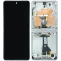 Inner OLED Assembly With Frame For Samsung Galaxy Z Flip 7 5G (US Version) (Refurbished) (White)