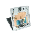 Inner OLED Assembly With Frame For Samsung Galaxy Z Flip 7 5G (US Version) (Refurbished) (White)