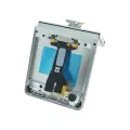 Inner OLED Assembly With Frame For Samsung Galaxy Z Flip 7 5G (US Version) (Refurbished) (White)