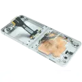 Inner OLED Assembly With Frame For Samsung Galaxy Z Flip 7 5G (US Version) (Refurbished) (White)