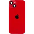 Back Glass w/ MagSafe Magnet & NFC & Flashlight Flex For iPhone 14 (Genuine OEM) (Red)