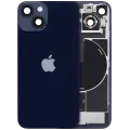 Back Glass w/ MagSafe Magnet & NFC & Flashlight Flex For iPhone 14 (Genuine OEM) (Midnight)