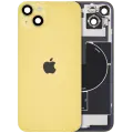 Back Glass w/ MagSafe Magnet & NFC & Flashlight Flex For iPhone 14 Plus (Genuine OEM) (Yellow)