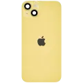 Back Glass w/ MagSafe Magnet & NFC & Flashlight Flex For iPhone 14 Plus (Genuine OEM) (Yellow)