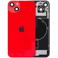 Back Glass w/ MagSafe Magnet & NFC & Flashlight Flex For iPhone 14 Plus (Genuine OEM) (Red)