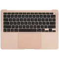 Top Case with Battery and Keyboard (ANSI US) For MacBook Air 13" A1932 (2018-2019) (OEM New) (Rose Gold)