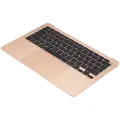 Top Case with Battery and Keyboard (ANSI US) For MacBook Air 13" A1932 (2018-2019) (OEM New) (Rose Gold)