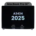 Complete LCD Display Assembly (Glossy) For MacBook Pro 14" A3434 (2025) (Genuine OEM) (Space Black)