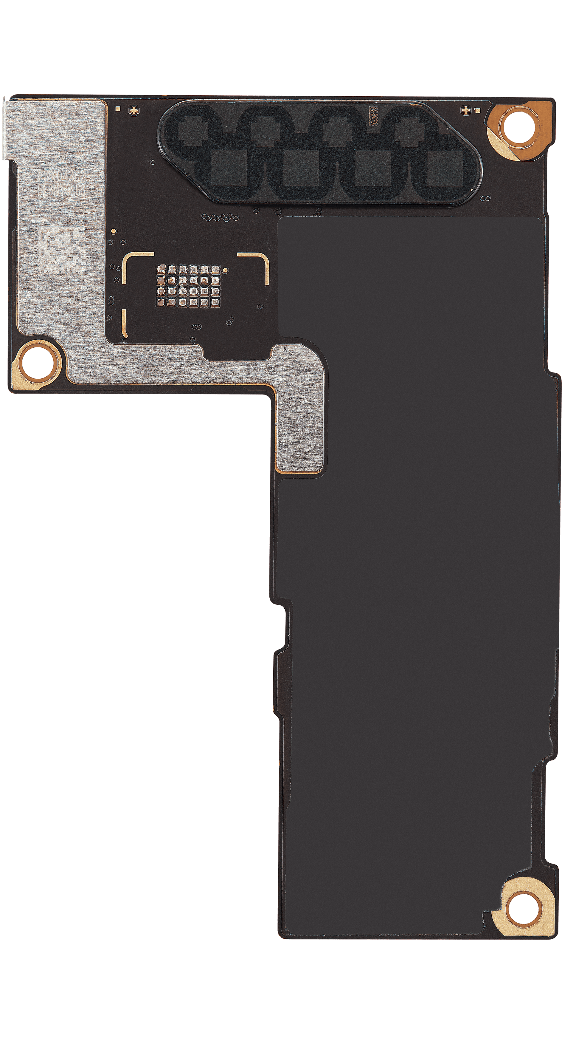 Bottom logic board rear view