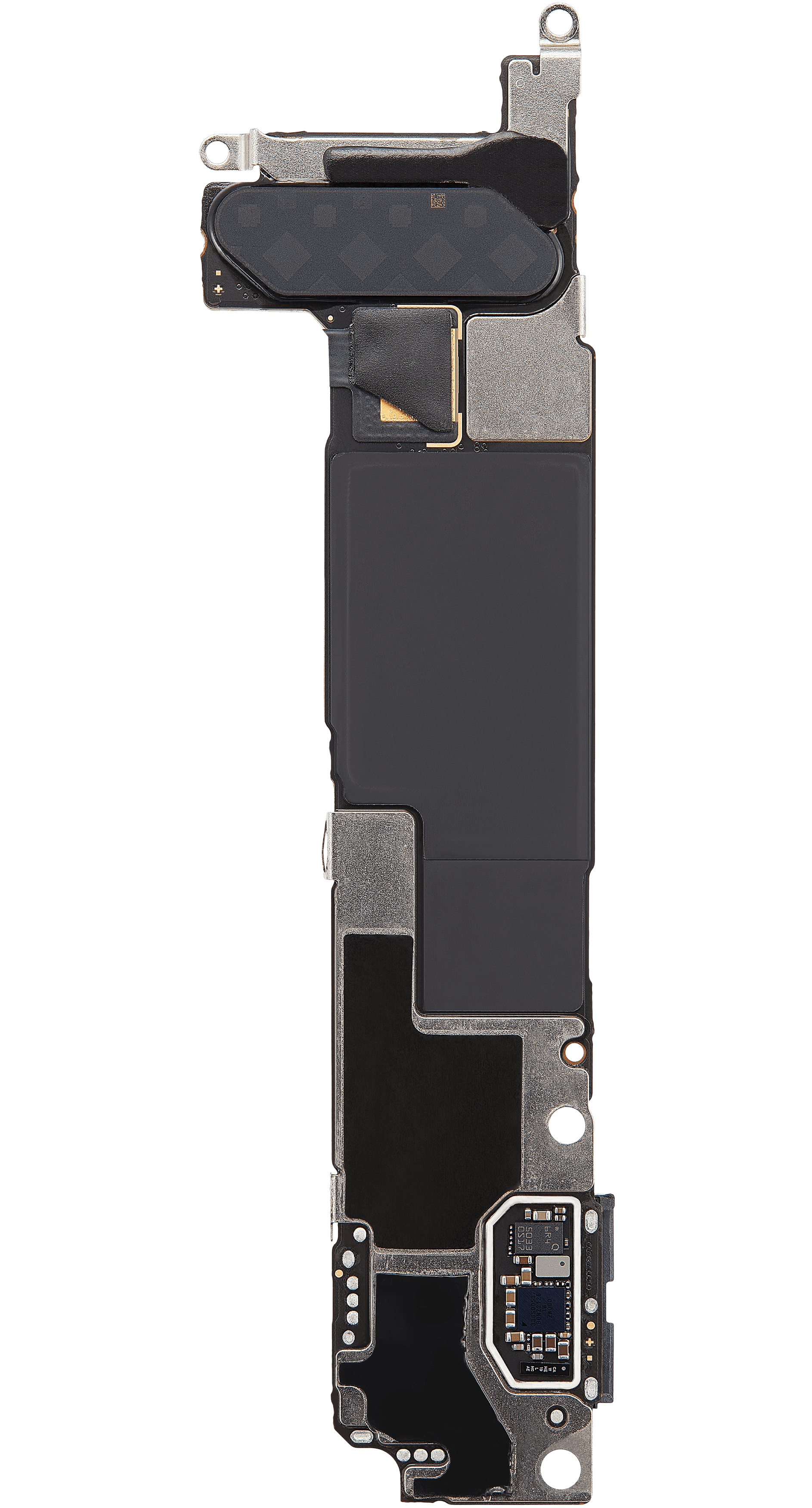 Bottom logic board rear view