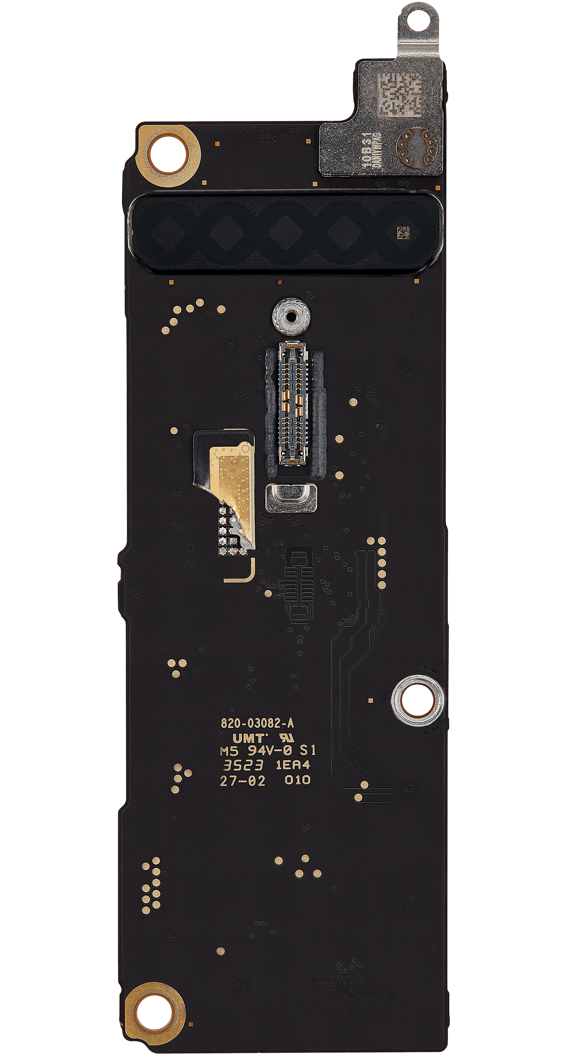 Bottom logic board rear view