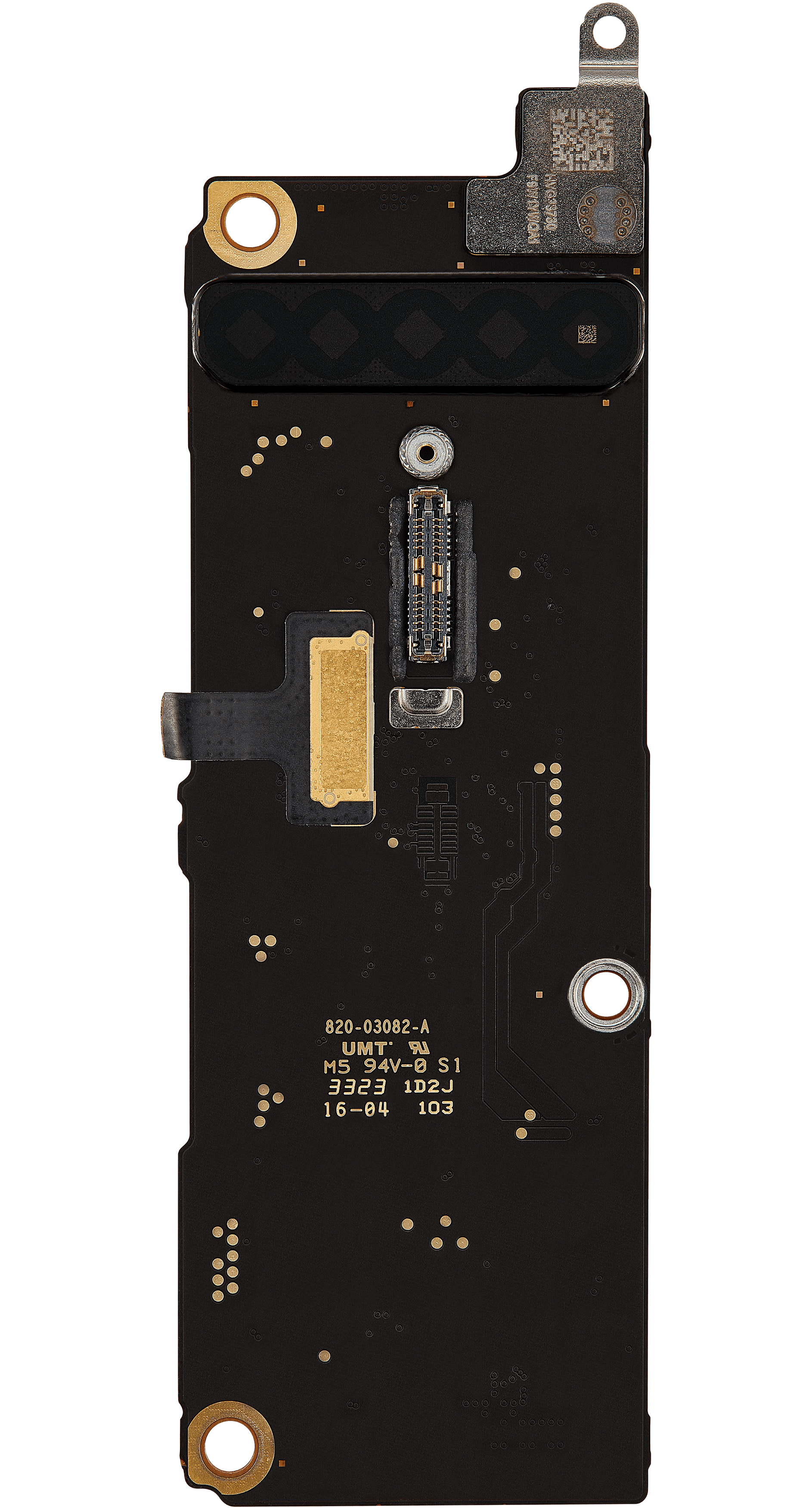 Bottom logic board rear view
